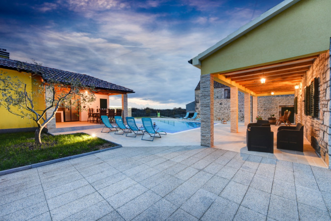 Exterior, Villa Petra &ndash; An Authentic Dalmatian House with a Summer Kitchen and Pool in Zadar, Croatia Lovinac