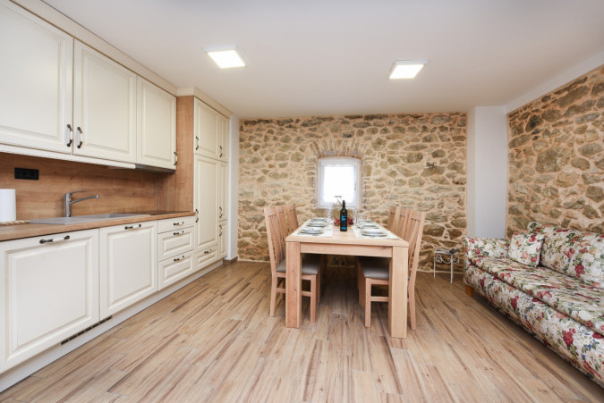 Interiors, Villa Petra &ndash; An Authentic Dalmatian House with a Summer Kitchen and Pool in Zadar, Croatia Lovinac