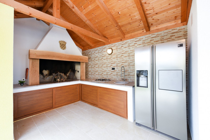 Exterior, Villa Petra &ndash; An Authentic Dalmatian House with a Summer Kitchen and Pool in Zadar, Croatia Lovinac