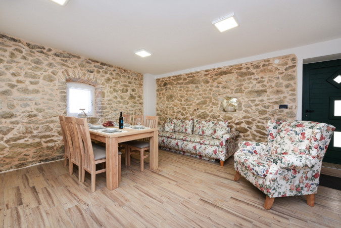 Interiors, Villa Petra &ndash; An Authentic Dalmatian House with a Summer Kitchen and Pool in Zadar, Croatia Lovinac