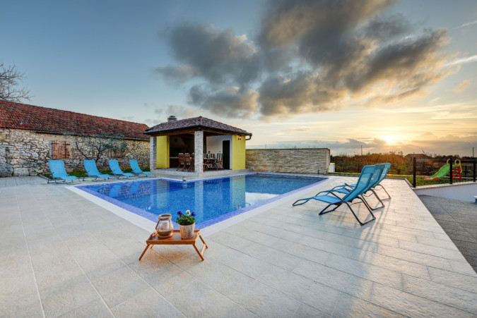 Exterior, Villa Petra &ndash; An Authentic Dalmatian House with a Summer Kitchen and Pool in Zadar, Croatia Lovinac