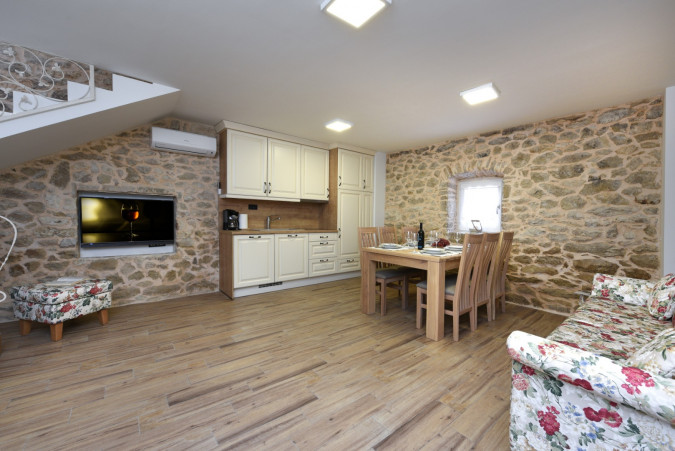 Interiors, Villa Petra &ndash; An Authentic Dalmatian House with a Summer Kitchen and Pool in Zadar, Croatia Lovinac
